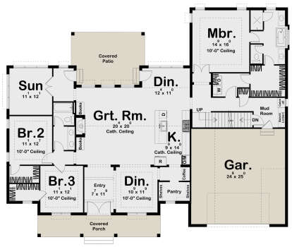 House Plan House Plan #25790 Drawing 1