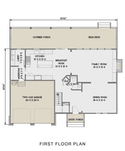 Main Floor for House Plan #4351-00038