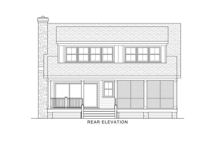 Country House Plan #4351-00039 Elevation Photo