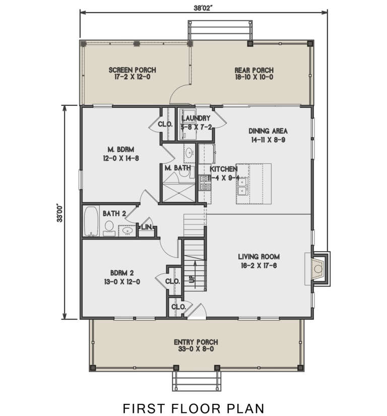 House Plan House Plan #25793 Drawing 1
