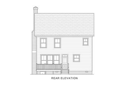 Country House Plan #4351-00040 Elevation Photo