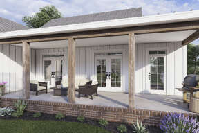 Modern Farmhouse House Plan #009-00305 Elevation Photo