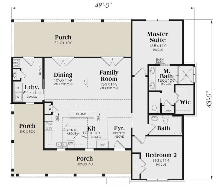 House Plan House Plan #25796 Drawing 1
