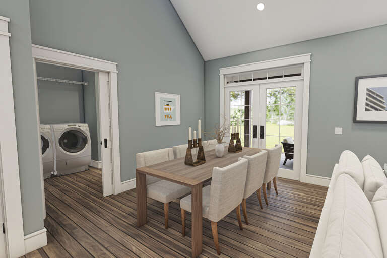 Modern Farmhouse House Plan #009-00305 Additional Photo