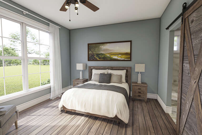 Modern Farmhouse House Plan #009-00305 Additional Photo