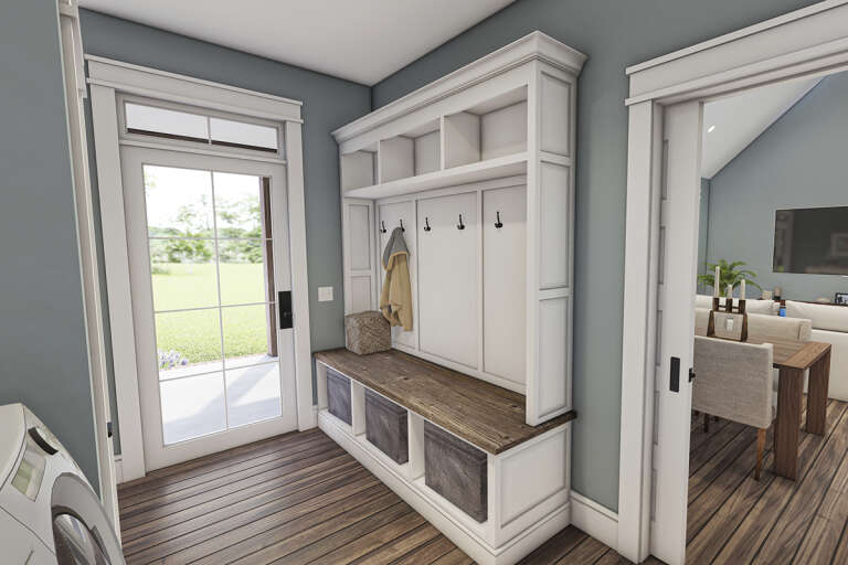Modern Farmhouse House Plan #009-00305 Additional Photo