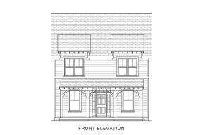 Modern Farmhouse House Plan #4351-00041 Elevation Photo
