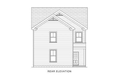 Modern Farmhouse House Plan #4351-00041 Elevation Photo