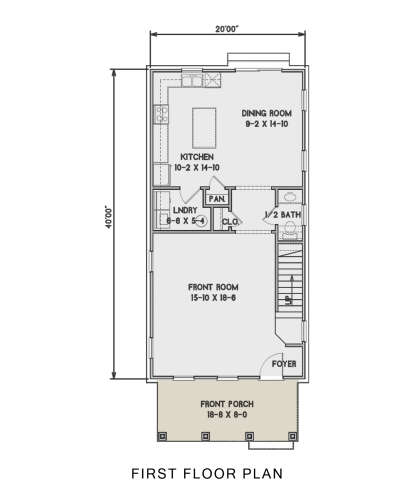 Main Floor for House Plan #4351-00042