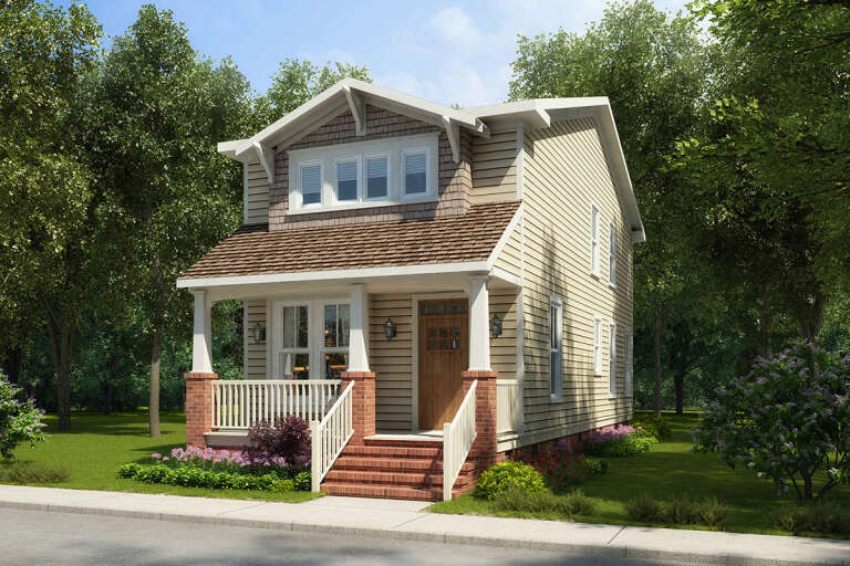 Craftsman House Plan #4351-00043 Elevation Photo