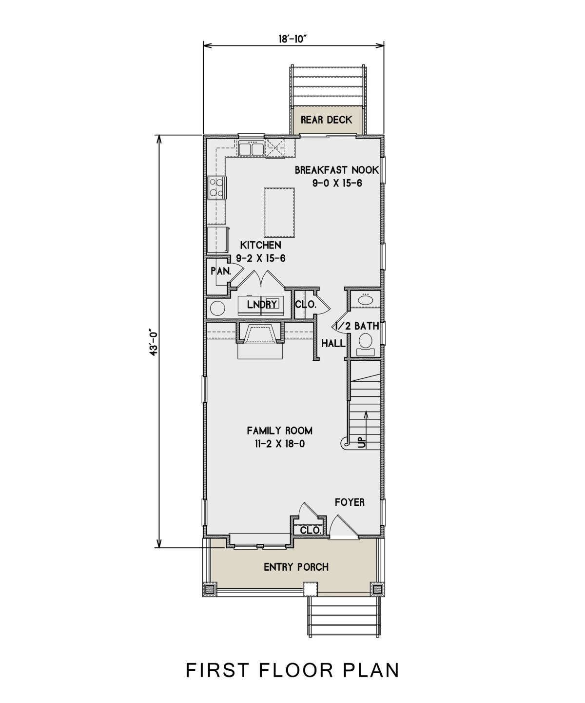 Main Floor for House Plan #4351-00043