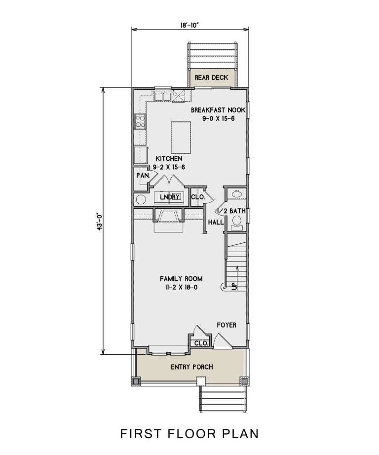 House Plan House Plan #25799 Drawing 1