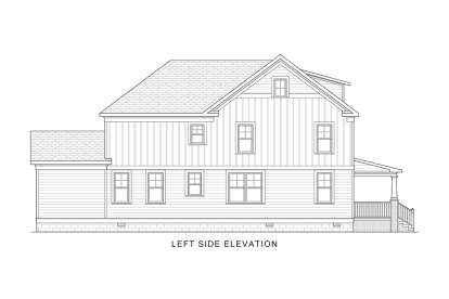 Country House Plan #4351-00044 Elevation Photo