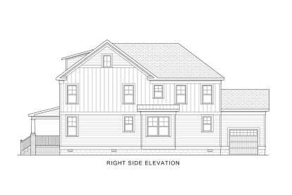 Country House Plan #4351-00044 Elevation Photo