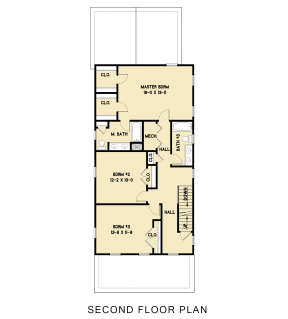 Second Floor for House Plan #4351-00044