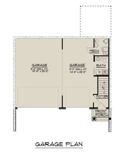 House Plan House Plan #25806 Drawing 1