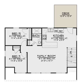 Second Floor for House Plan #5032-00112