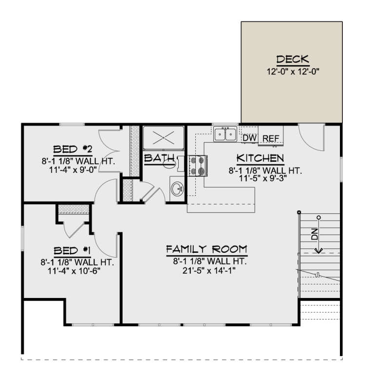 House Plan House Plan #25806 Drawing 2