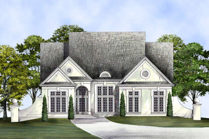 House Plan House Plan #25812 Front Elevation 