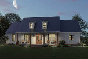 Modern Farmhouse House Plan #4534-00063 Elevation Photo