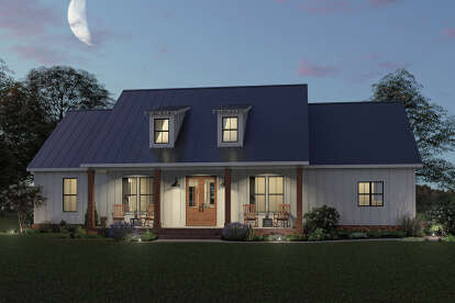 Modern Farmhouse House Plan #4534-00063 Elevation Photo