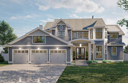 European House Plan #963-00578 Elevation Photo