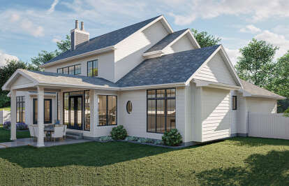 European House Plan #963-00578 Elevation Photo