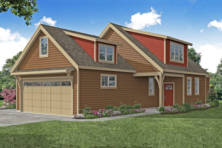 House Plan House Plan #25816 Front Elevation 