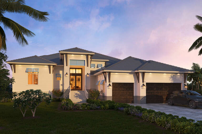 House Plan House Plan #25817 Front Elevation 