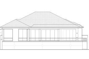 Contemporary House Plan #5565-00062 Elevation Photo