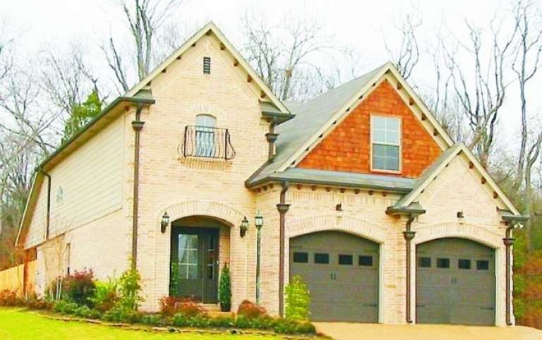 House Plan House Plan #2582 Fornt Elevation