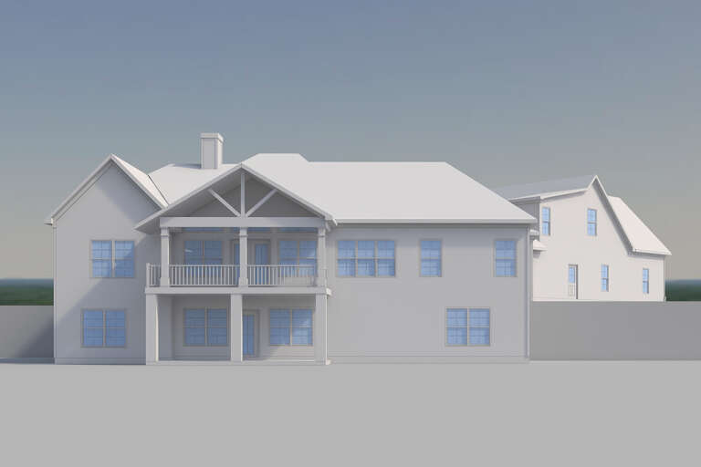 Craftsman House Plan #6082-00190 Elevation Photo