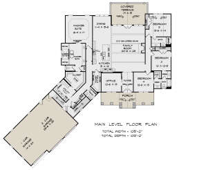 Main Floor for House Plan #6082-00190