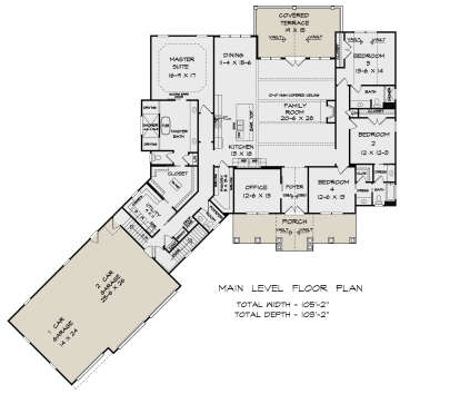 House Plan House Plan #25820 Drawing 1