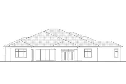 Contemporary House Plan #5565-00064 Elevation Photo