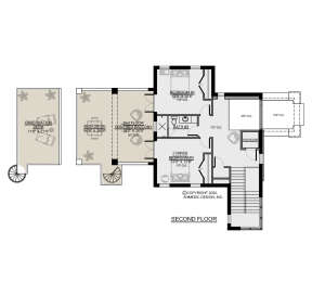 Second Floor for House Plan #5565-00066