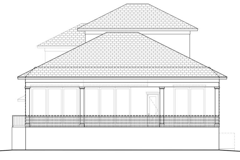 Contemporary House Plan #5565-00067 Elevation Photo
