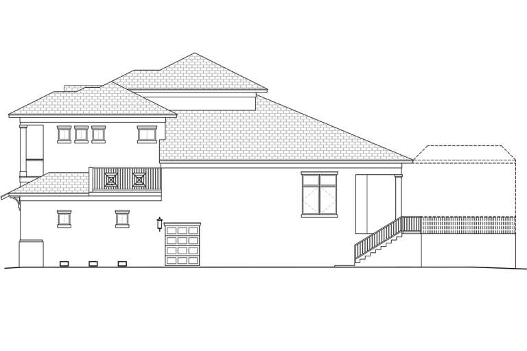 Contemporary House Plan #5565-00067 Elevation Photo