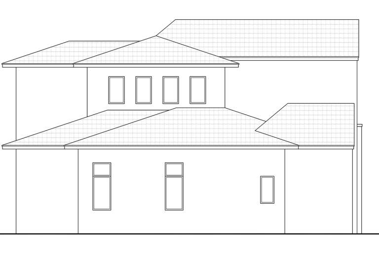 Contemporary House Plan #5565-00068 Elevation Photo