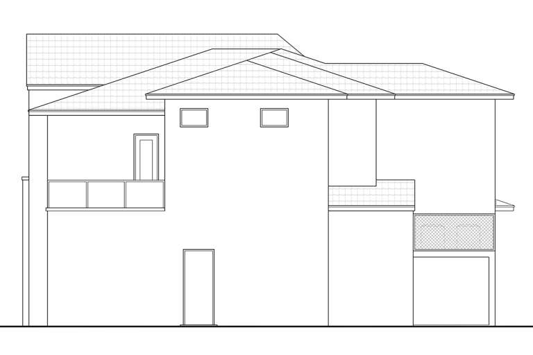 Contemporary House Plan #5565-00068 Elevation Photo