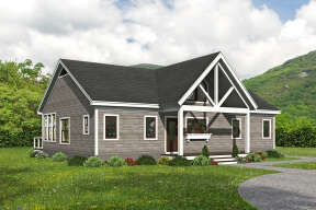 Country House Plan #940-00361 Elevation Photo