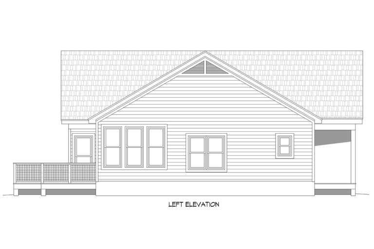 Country House Plan #940-00361 Elevation Photo