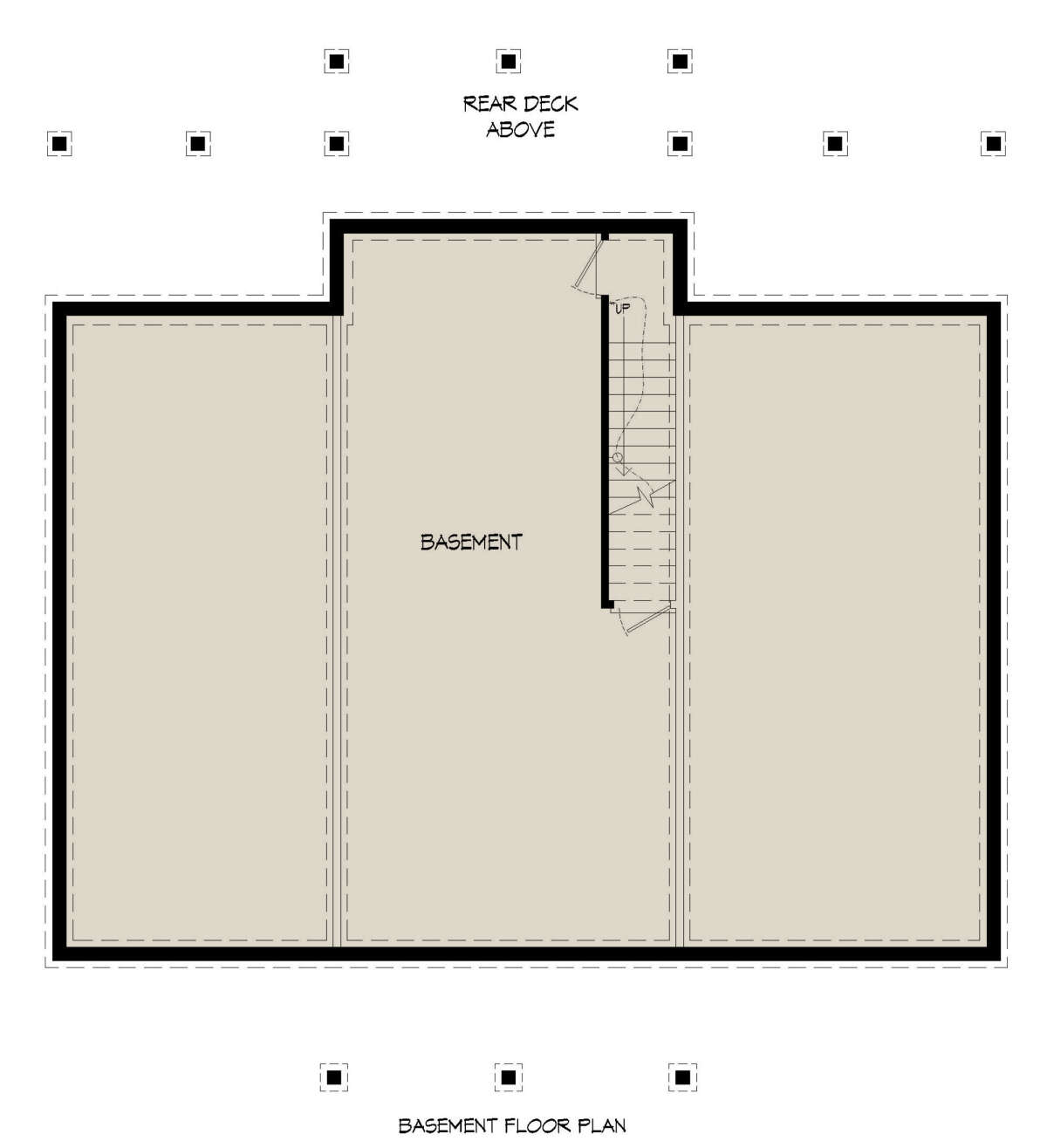 Basement for House Plan #940-00361