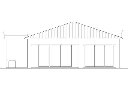 Contemporary House Plan #5565-00071 Elevation Photo
