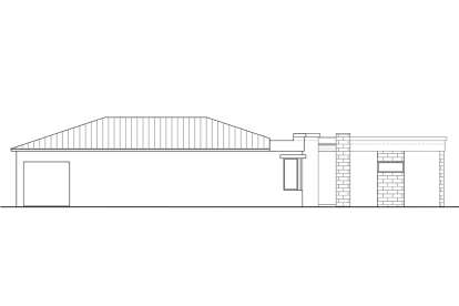 Contemporary House Plan #5565-00071 Elevation Photo