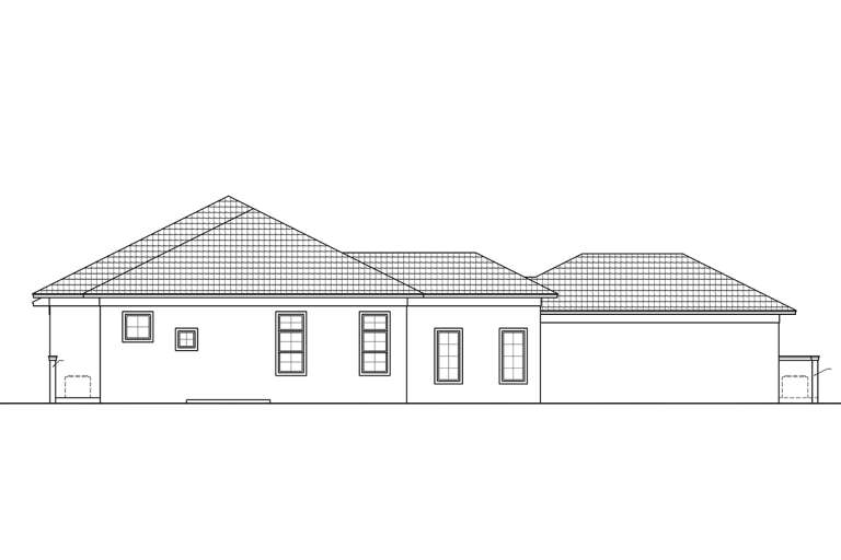 Contemporary House Plan #5565-00072 Elevation Photo