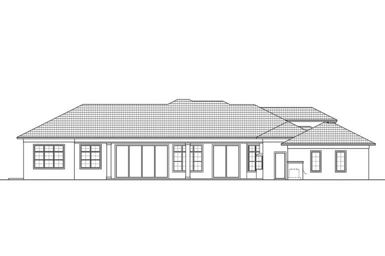 Contemporary House Plan #5565-00072 Elevation Photo