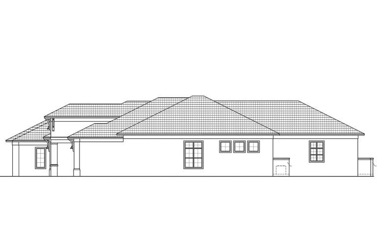 Contemporary House Plan #5565-00072 Elevation Photo