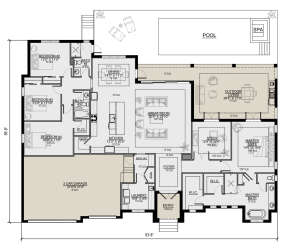 Main Floor for House Plan #5565-00073