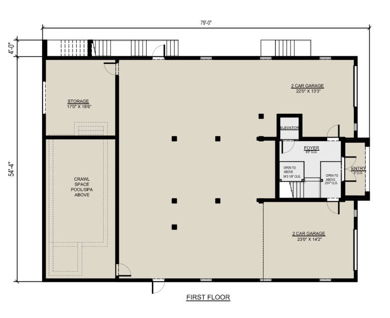 House Plan House Plan #25835 Drawing 1